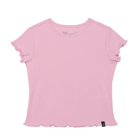 Light Pink Lettuce Edging Top