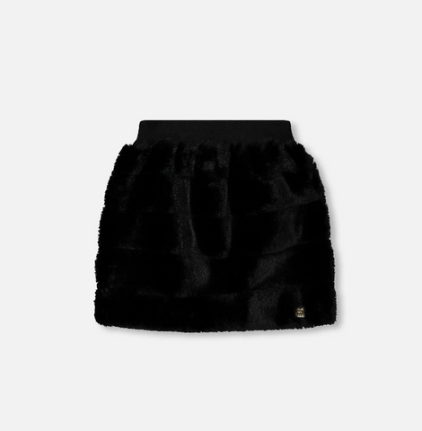 Black Faux Fur Skirts