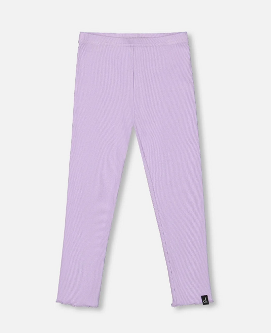 Lilac Rib Legging