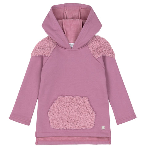 Cranberry Violet Fleece Hoodie