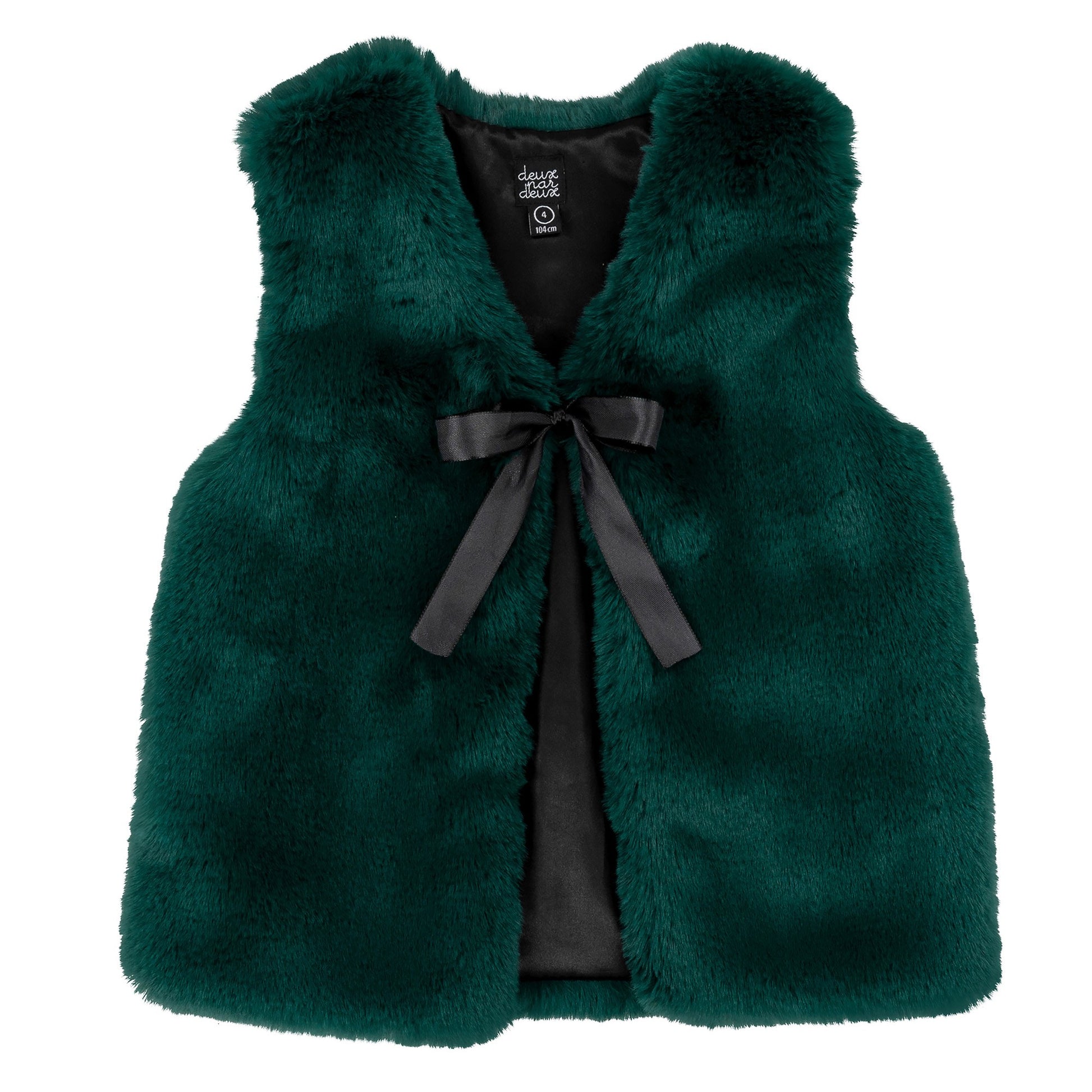 Green Spruce Fur Vest