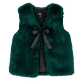 Green Spruce Fur Vest