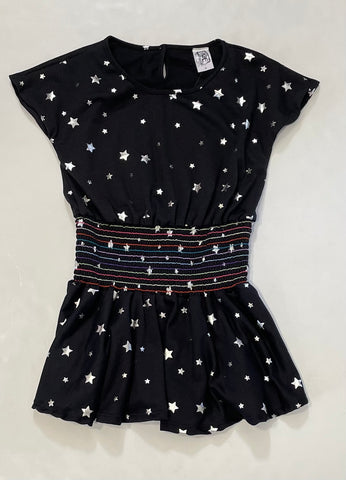 Black & Sliver Star Dress