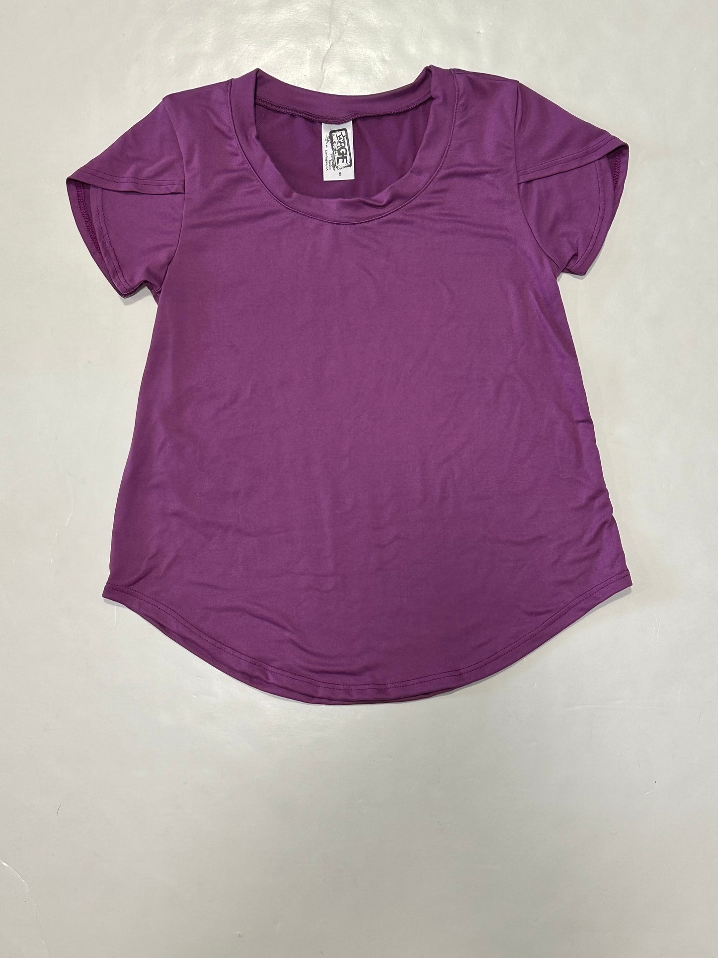 Purple Knit Tee