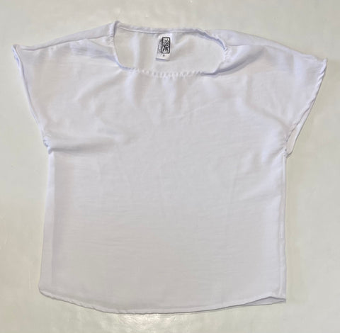 White Woven Top