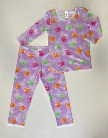 Lavender Macaroon 3/4 Sleeve Set