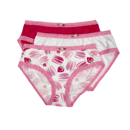 Strawberry Macarons 3PK Undies