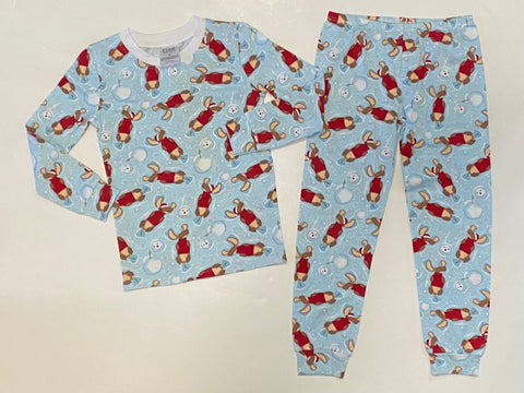 Boys Santa Pup Set