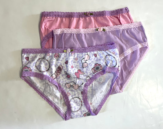 Lavender Cool Girl 3PK Undies