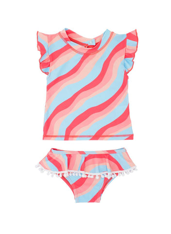 Seashell Ruffle S/S Set