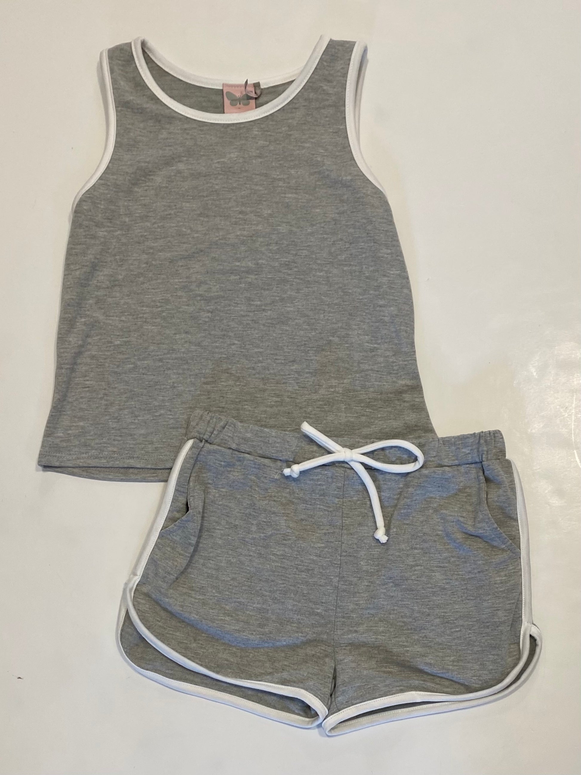 Grey Shorts w/White Trim