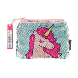 Magic Sequin Pouch With Lip Balm