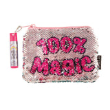 Magic Sequin Pouch With Lip Balm