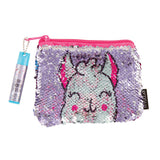 Magic Sequin Pouch With Lip Balm