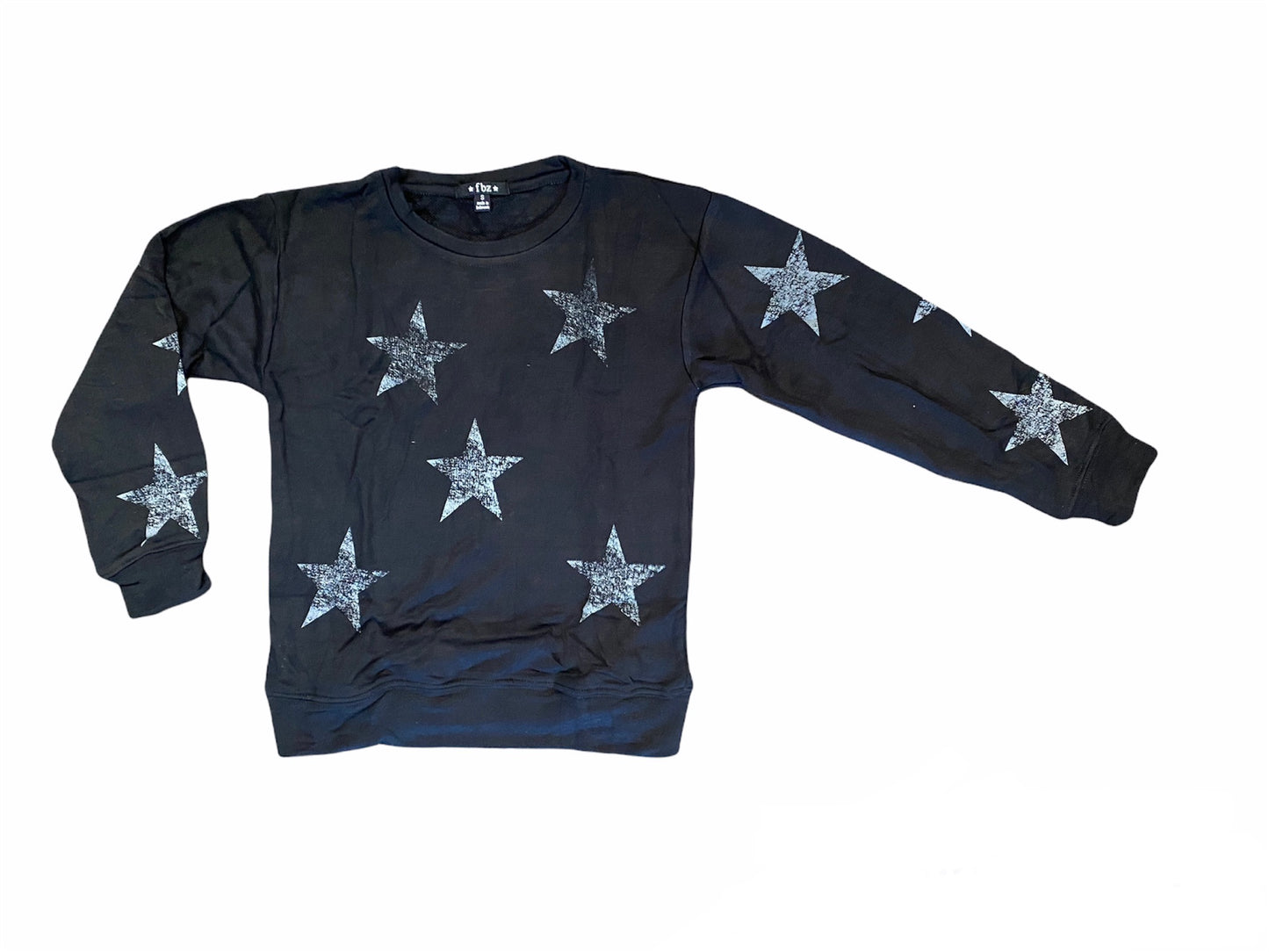 Black Sweatshirt w/Stars