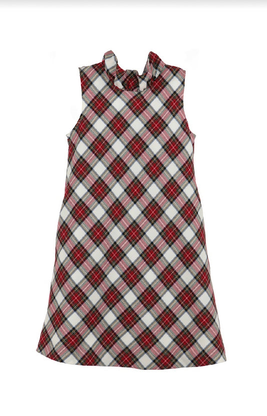 Red Plaid Blair Dress
