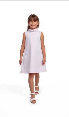 Liliac Check Blair Dress