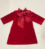 Red Velvet Blair Dress