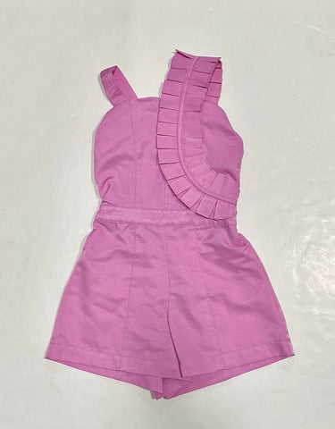 Lavender Pleated Romper