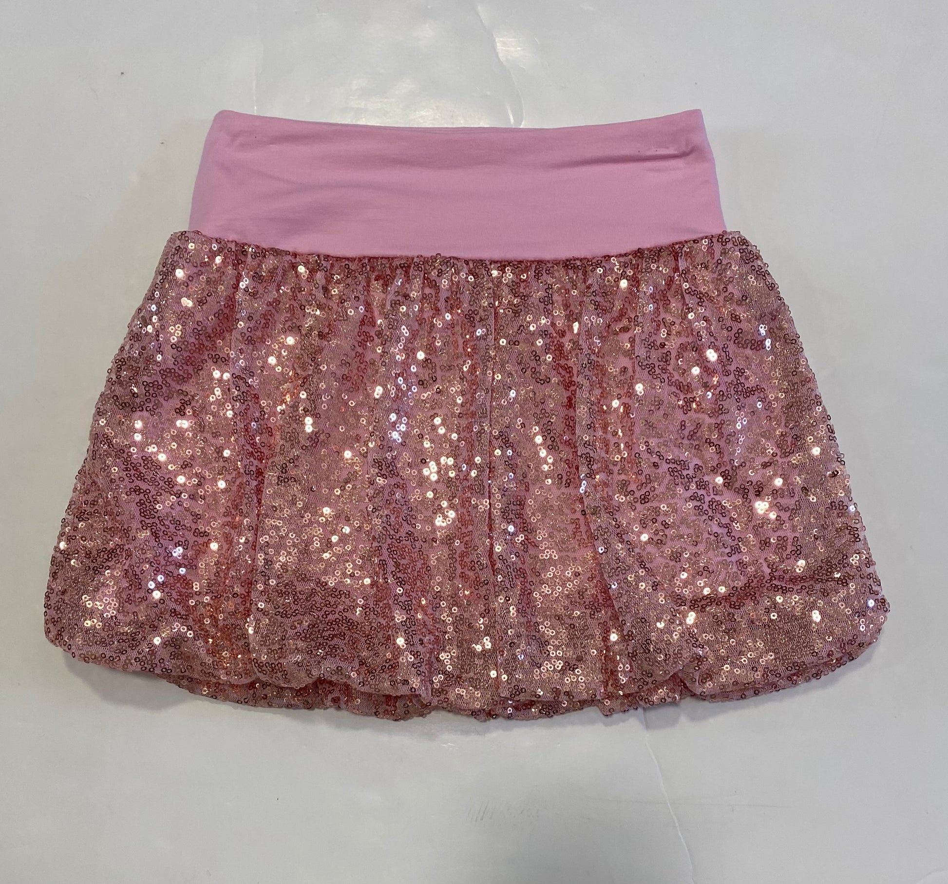 Pink Glitz Bubble Skirt