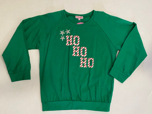 Green Ho Ho Ho Sweatshirt