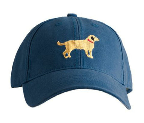 Navy Yellow Lab Baseball Hat