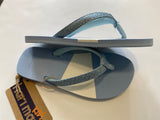 Glitter Blue Flops