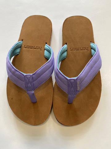 Violet/Tan Flops
