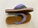 Violet/Tan Flops