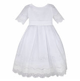 Beautiful Mid Calf EMB Cotton Dress