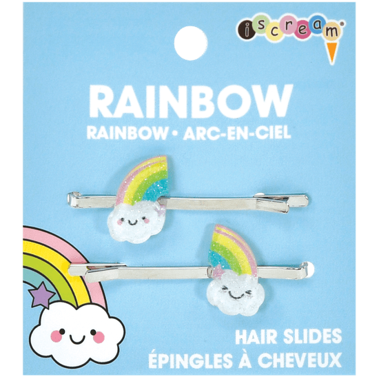 Rainbow Hair Clips