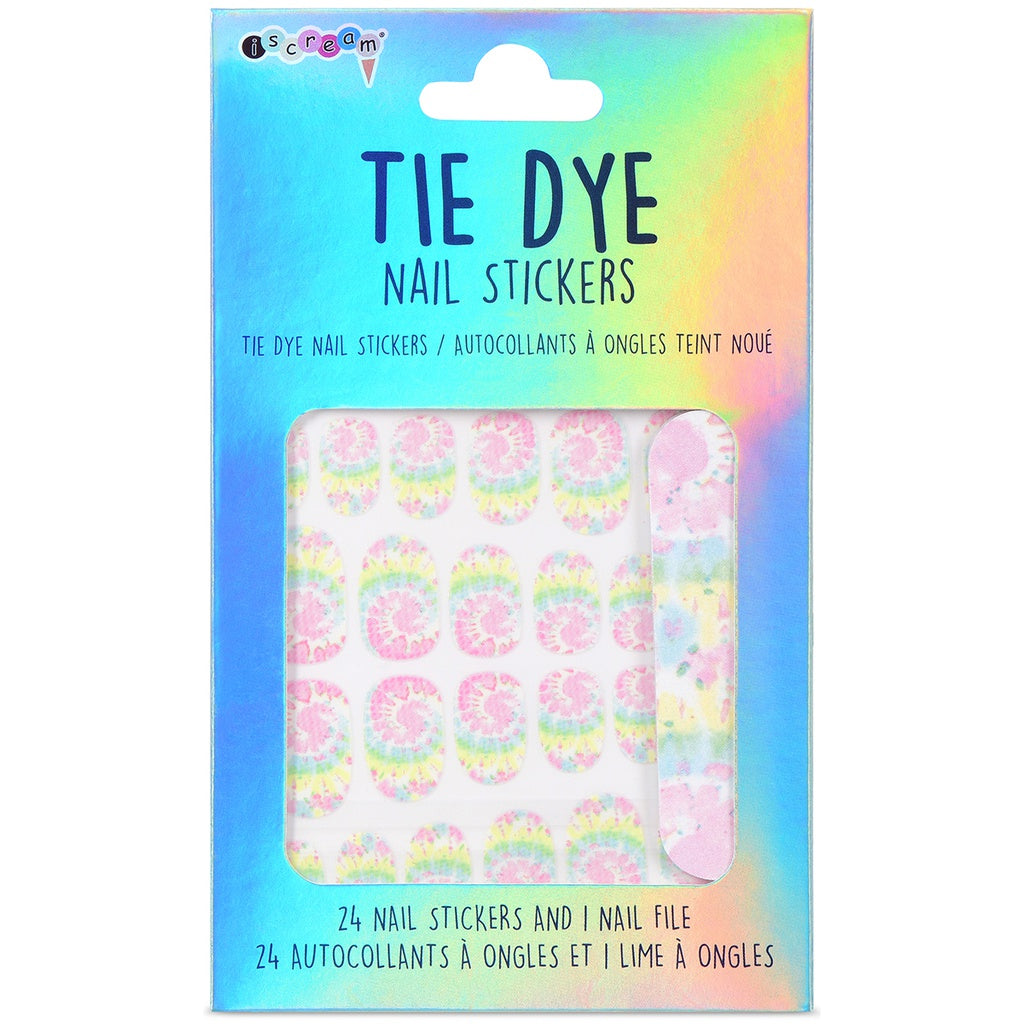 Tie Dye Nail Stickers