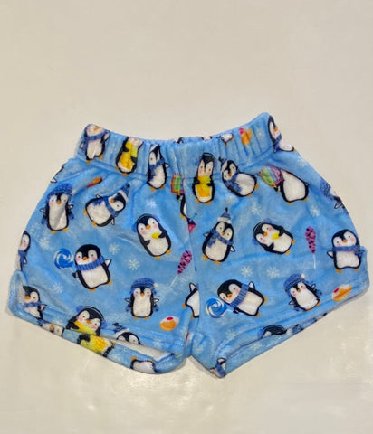 Hanukkah Penguins Shorts