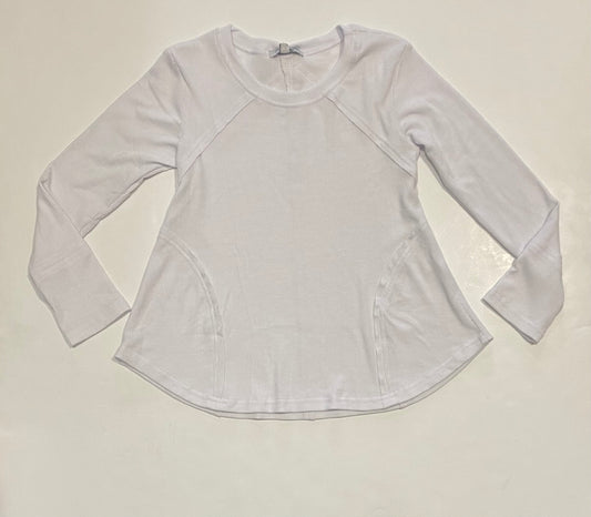 White Mia L/S Top