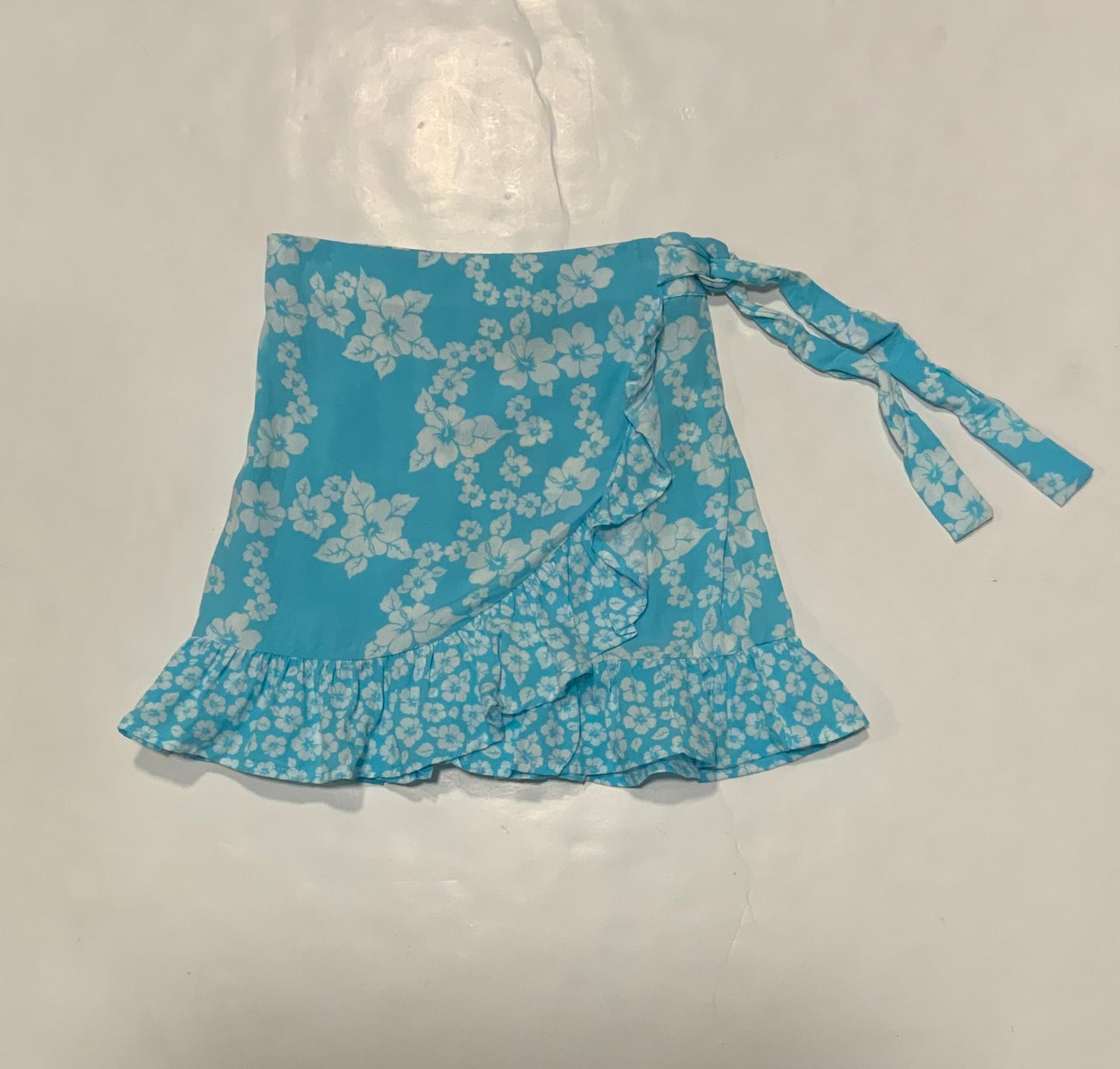 Turqoise Floral Skirt