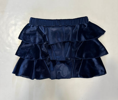 Navy Velvet Tinsley Skort