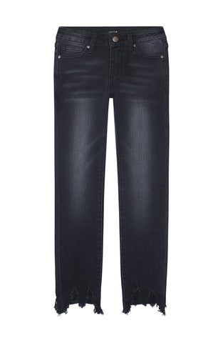 Pewter Rocker Ankle Jeans