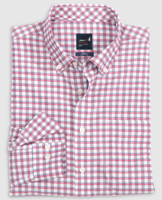 Crimson Mead Button Up