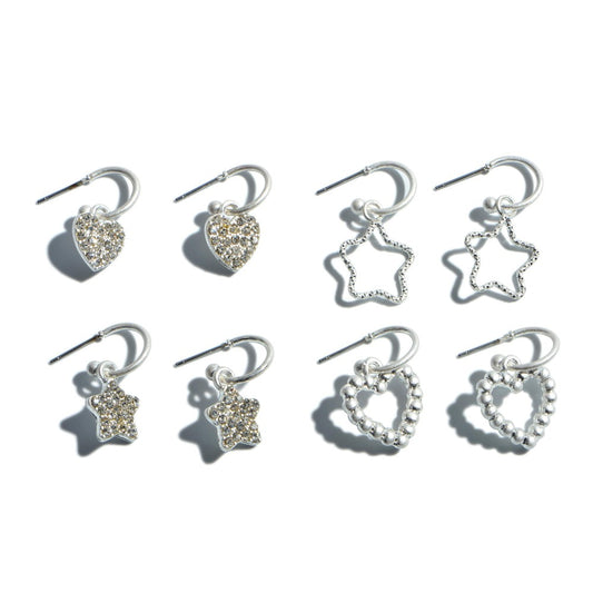 4 PC Heart & Star Set