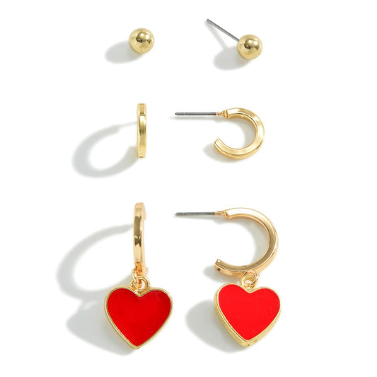 Set of 3, Pearl & Valentines