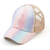 Glitter Criss Cross Trucker Hats