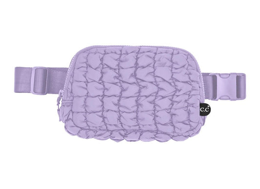 Lavender Quilted Puffer