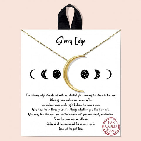Crescent Moon Necklace
