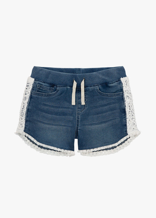 Crochet Trim Shorts