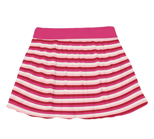 Candy Stripe Swing Skort