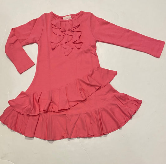 Pink Cascade Dress