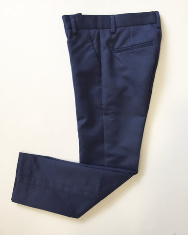 Slim Fit Dress Pants Navy