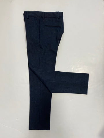 Pants Navy Speckle Stretch