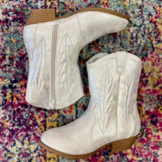 White Comet Cowgirl Boot