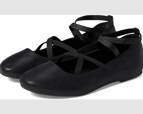 Black Strappy Slip On